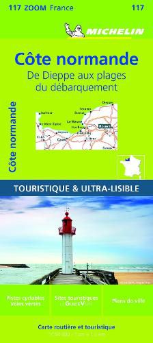 Cover image for Normandy Coast - Zoom Map 117: Map