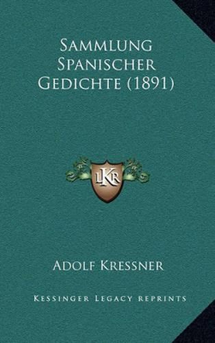 Cover image for Sammlung Spanischer Gedichte (1891)