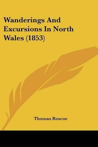 Cover image for Wanderings and Excursions in North Wales (1853)