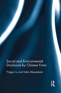 Cover image for Social and Environmental Disclosure by Chinese Firms