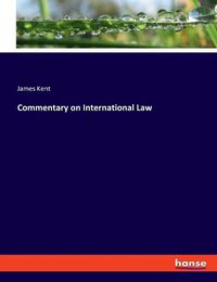 Cover image for Commentary on International Law