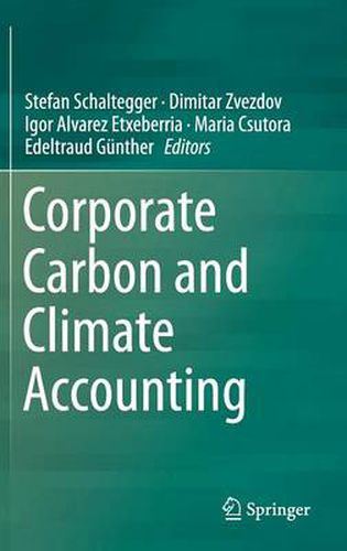 Cover image for Corporate Carbon and Climate Accounting