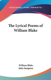 Cover image for The Lyrical Poems of William Blake