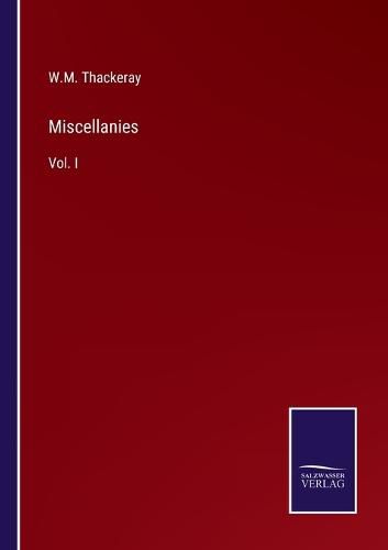 Cover image for Miscellanies