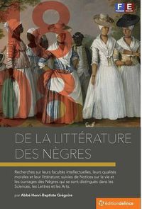 Cover image for De la Litterature des Negres