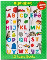 Cover image for Alphabet (12 Book Set & Downloadable App!)