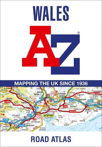 Cover image for Wales A-Z Road Atlas