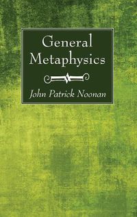 Cover image for General Metaphysics