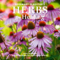 Cover image for Rosemary Gladstar's Herbs for Healing Wall Calendar 2025