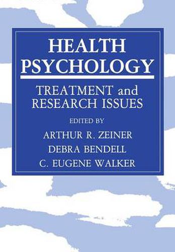 Health Psychology: Treatment and Research Issues