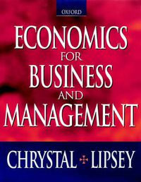 Cover image for Economics for Business and Management