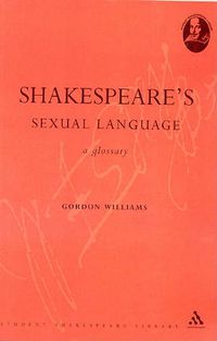 Cover image for Shakespeare's Sexual Language: A Glossary