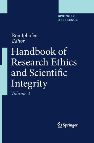 Cover image for Handbook of Research Ethics and Scientific Integrity