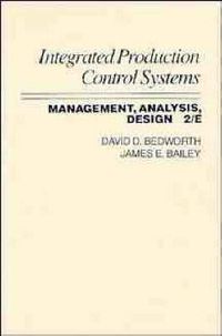 Cover image for Integrated Production Control Systems: Management, Analysis, Design