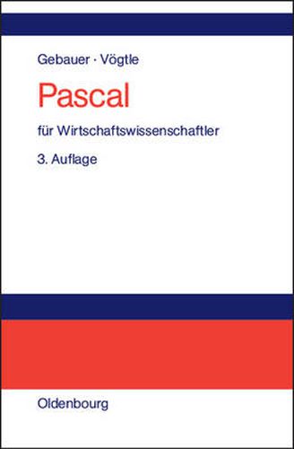 Cover image for Pascal fur Wirtschaftswissenschaftler