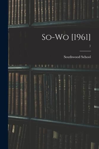 Cover image for So-Wo [1961]; 7