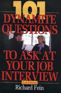 Cover image for 101 Dynamite Questions to Ask At Your Job Interview: Second Edition