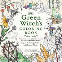 Cover image for The Green Witch's Coloring Book
