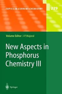 Cover image for New Aspects in Phosphorus Chemistry III