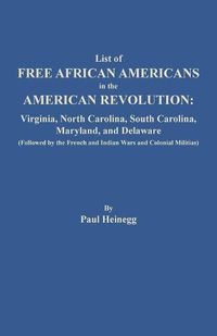 Cover image for List of Free African Americans in the American Revolution