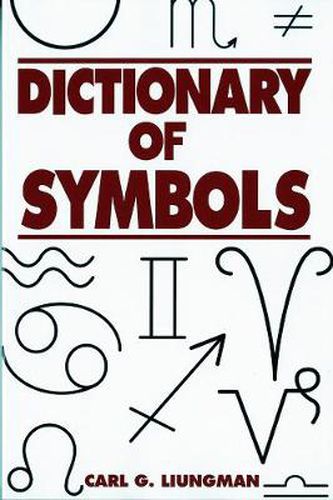 Cover image for Dictionary of Symbols