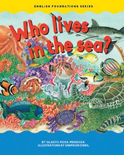 Cover image for Who Lives in the Sea