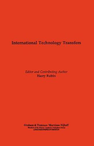 Cover image for International Technology Transfers