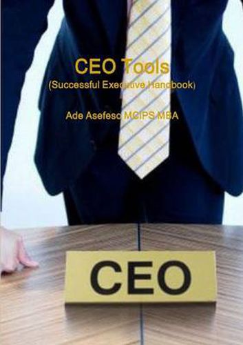 Cover image for CEO Tools (Successful Executive Handbook)