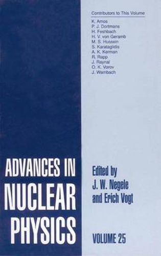 Cover image for Advances in Nuclear Physics: Volume 25