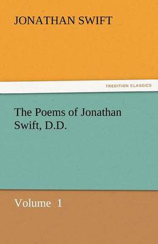 Cover image for The Poems of Jonathan Swift, D.D.