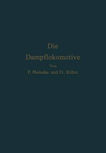 Cover image for Die Dampflokomotive: Lehre und Gestaltung