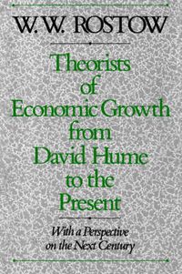 Cover image for Theorists of Economic Growth from David Hume to the Present: With a Perspective on the Next Century