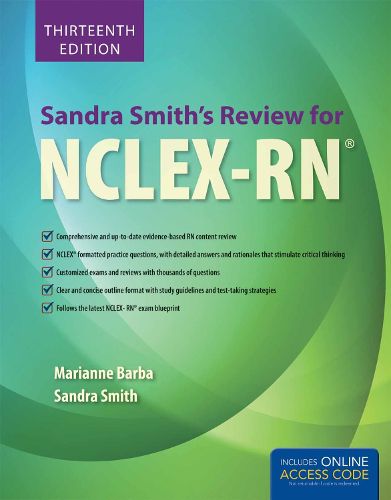 Cover image for Sandra Smith's Review For NCLEX-RN 