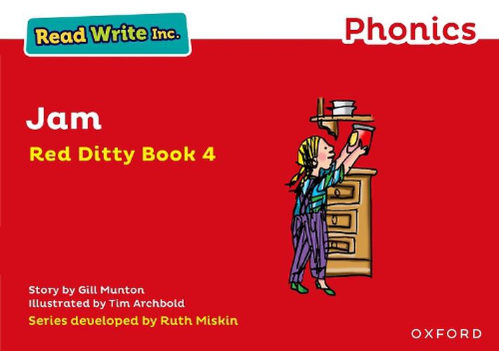 Cover image for Read Write Inc. Phonics: Red Ditty Book 4 Jam