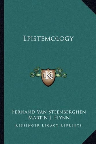 Cover image for Epistemology