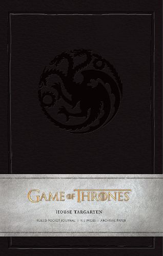 Cover image for Game of Thrones: House Targaryen Ruled Pocket Journal