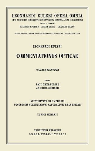 Commentationes opticae 2nd part