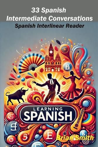 Cover image for 33 Spanish Intermediate Conversations