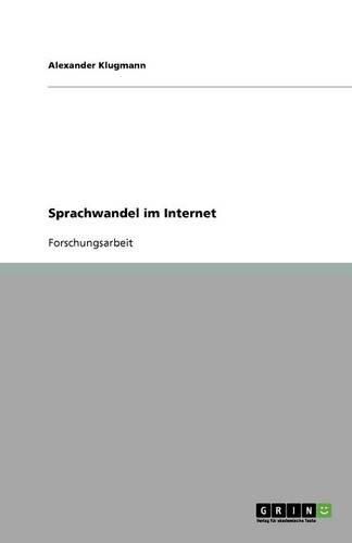 Cover image for Sprachwandel im Internet