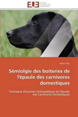 S miolgie Des Boiteries de l' paule Des Carnivores Domestiques