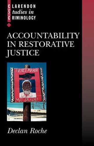 Cover image for Accountability In Restorative Justice