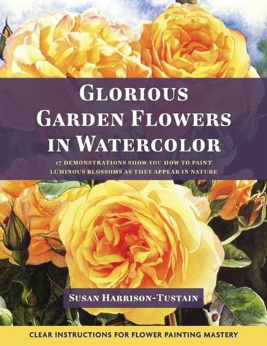 Glorious Garden Flowers in Watercolor