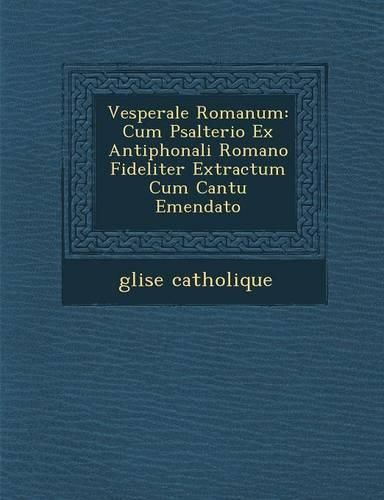 Cover image for Vesperale Romanum