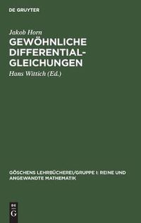 Cover image for Gewoehnliche Differentialgleichungen