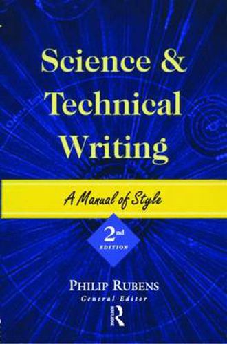 Cover image for Science and Technical Writing: A Manual of Style