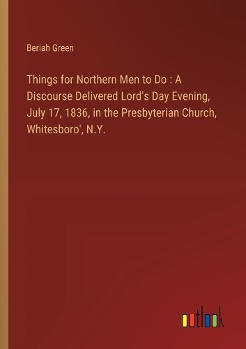 Cover image for Things for Northern Men to Do