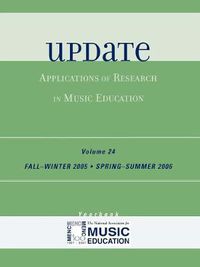 Cover image for Update: Applications of Research in Music Education Yearbook