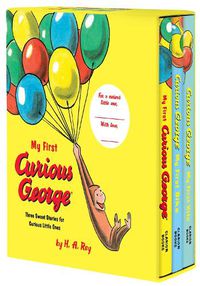 Cover image for My First Curious George 3-Book Box Set: My First Curious George, Curious George: My First Bike, Curious George: My First Kite