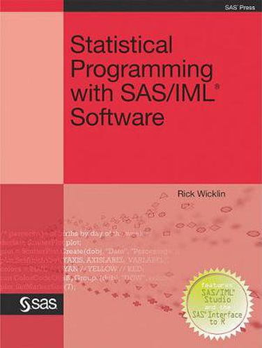 Cover image for Statistical Programming with SAS/IML Software