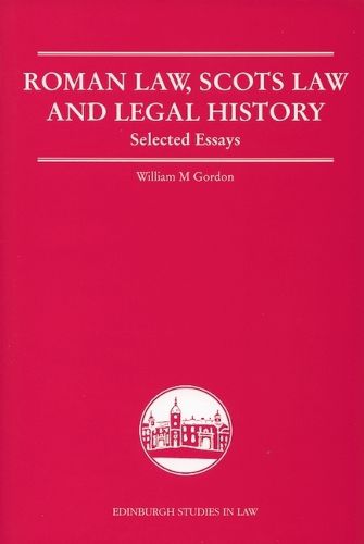 Cover image for Roman Law, Scots Law and Legal History